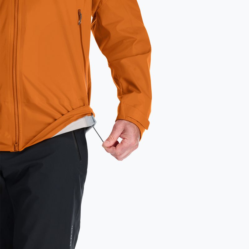 Куртка дощовик чоловіча Rab Kinetic Alpine 2.0 marmalade 7