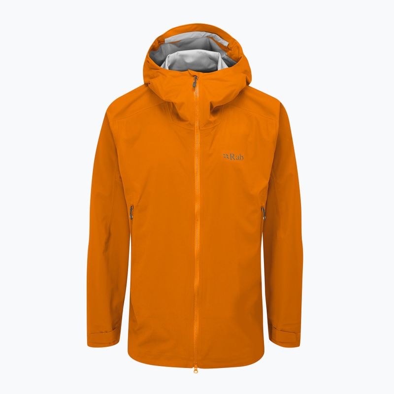 Куртка дощовик чоловіча Rab Kinetic Alpine 2.0 marmalade 8