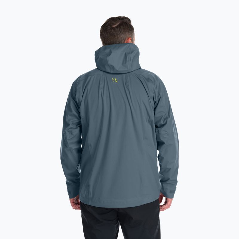Куртка дощовик чоловіча Rab Kinetic Alpine 2.0 orion blue 3