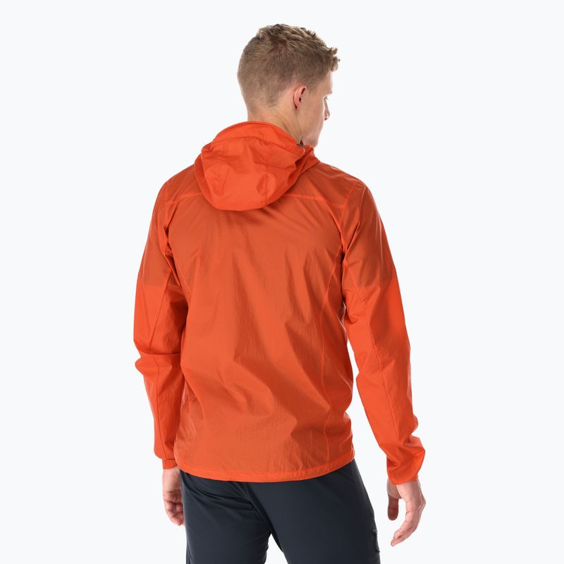 Куртка вітровка чоловіча Rab Vital Hoody firecracker 2