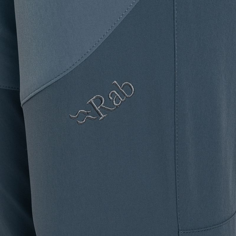 Жіночі софтшелл штани Rab Torque Mountain orion blue/blue night 7