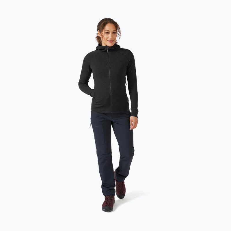 Кофта жіноча Rab Nexus Hoody black 2