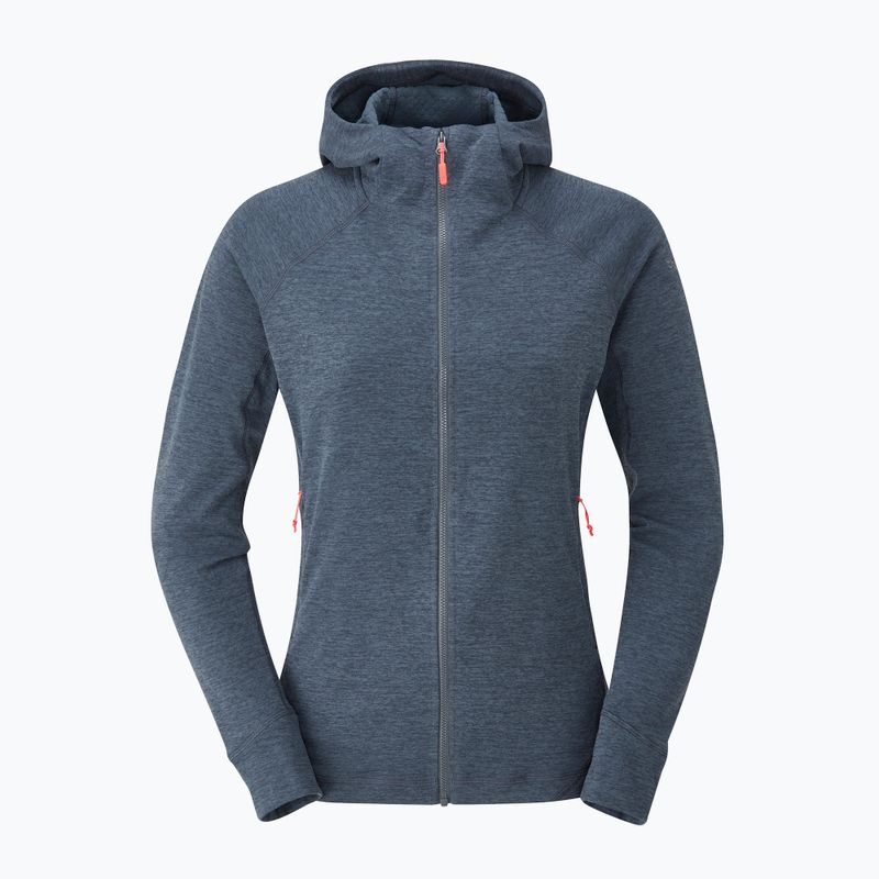 Кофта трекінгова жіноча Rab Nexus Hoody сіра QFF-71 5