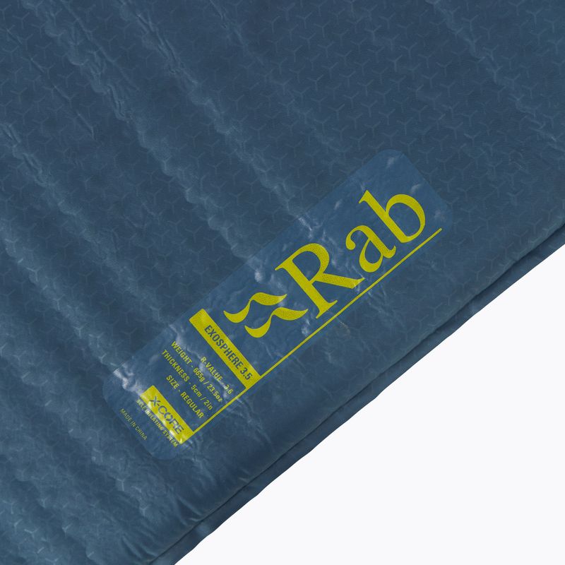 Килимок самонадувний Rab Exosphere 3.5 5 cm блакитний QMA-02-ORB-REG 4