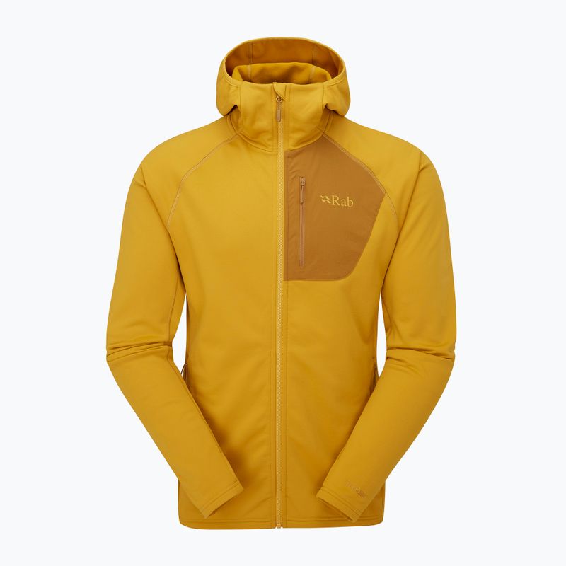 Чоловічий трекінговий світшот Rab Superflux Hoody sahara 6
