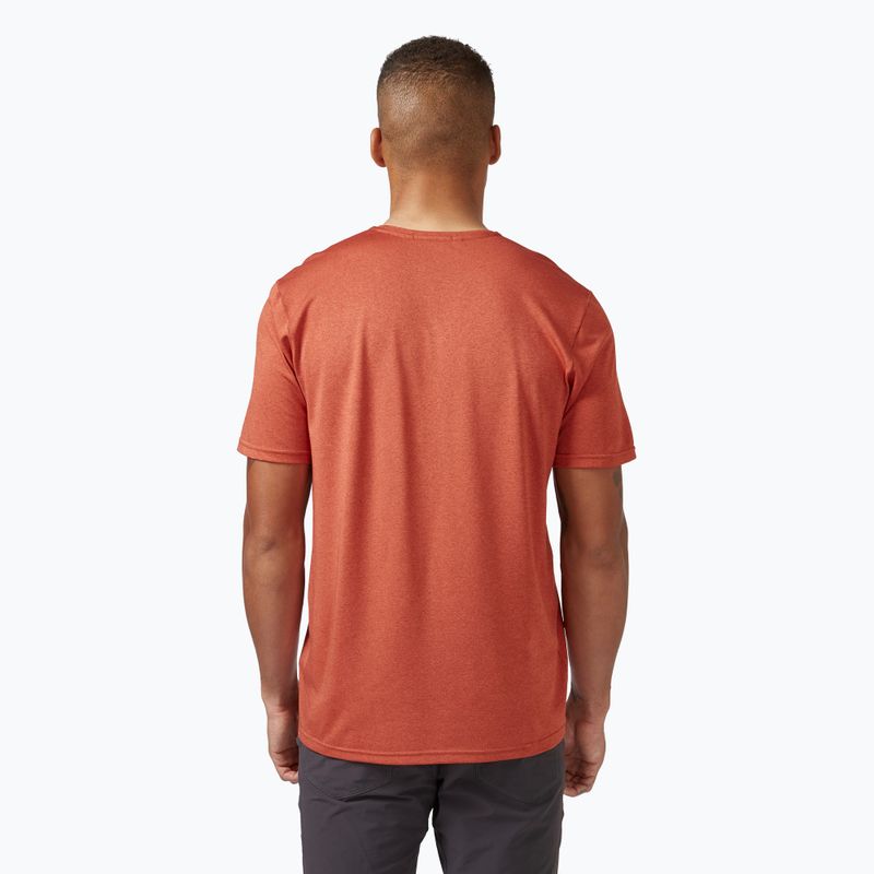 Футболка чоловіча Rab Mantle Mountain Tee red clay 3