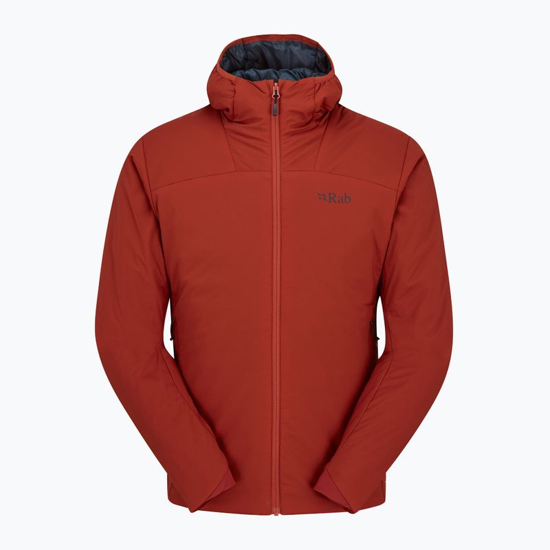 Чоловіча утеплена куртка Rab Xenair Alpine Light tuscan red 4