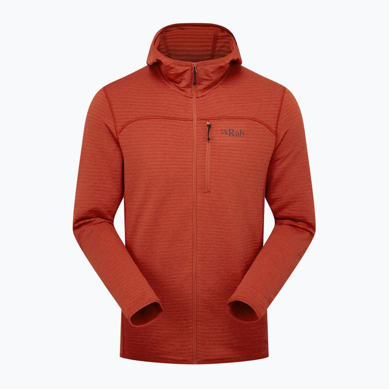 Кофта чоловіча Rab Ascendor Light Hoody tuscan red 4
