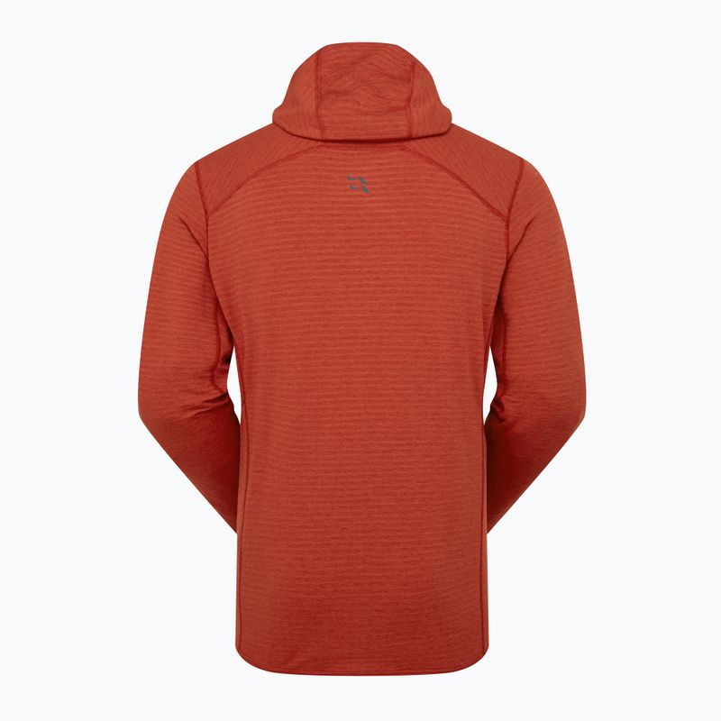 Кофта чоловіча Rab Ascendor Light Hoody tuscan red 5