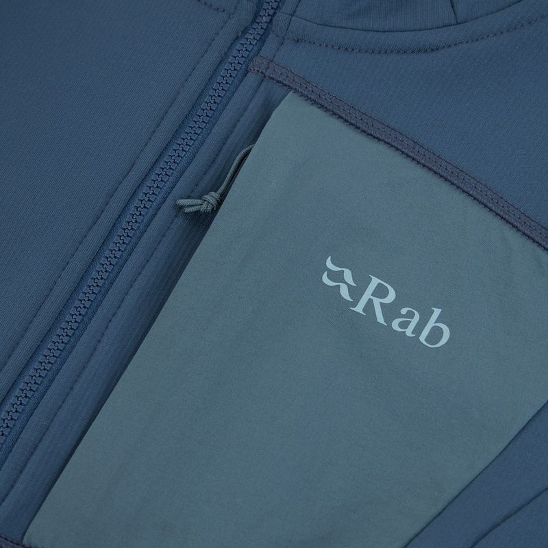 Кофта жіноча Rab Superflux Hoody tempest blue 3