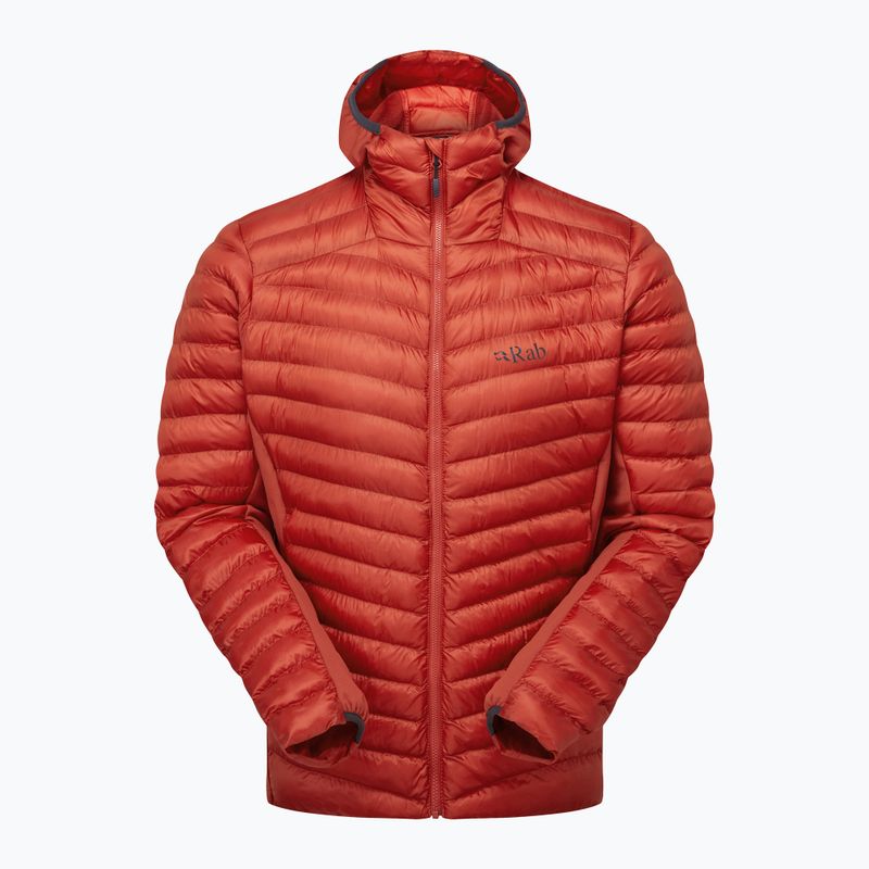 Чоловічий пуховик Rab Cirrus Flex Hoody з капюшоном тосканський червоний 12