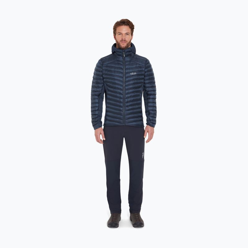 Куртка утеплена чоловіча Rab Cirrus Flex Hoody tempest blue 2