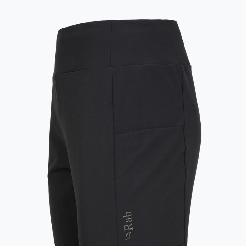 Штани софтшел жіночі Rab Elevation black 3