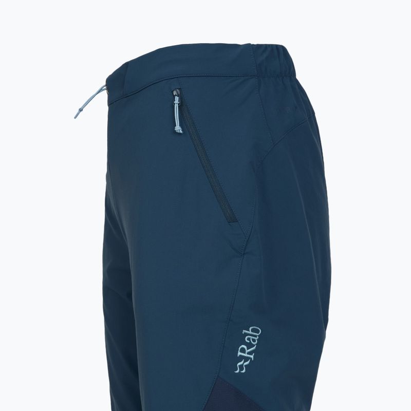 Штани софтшел жіночі Rab Torque tempest blue 3