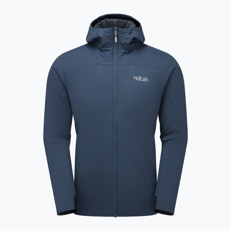 Куртка вітровка чоловіча Rab Xenair Alpine Flex tempest blue