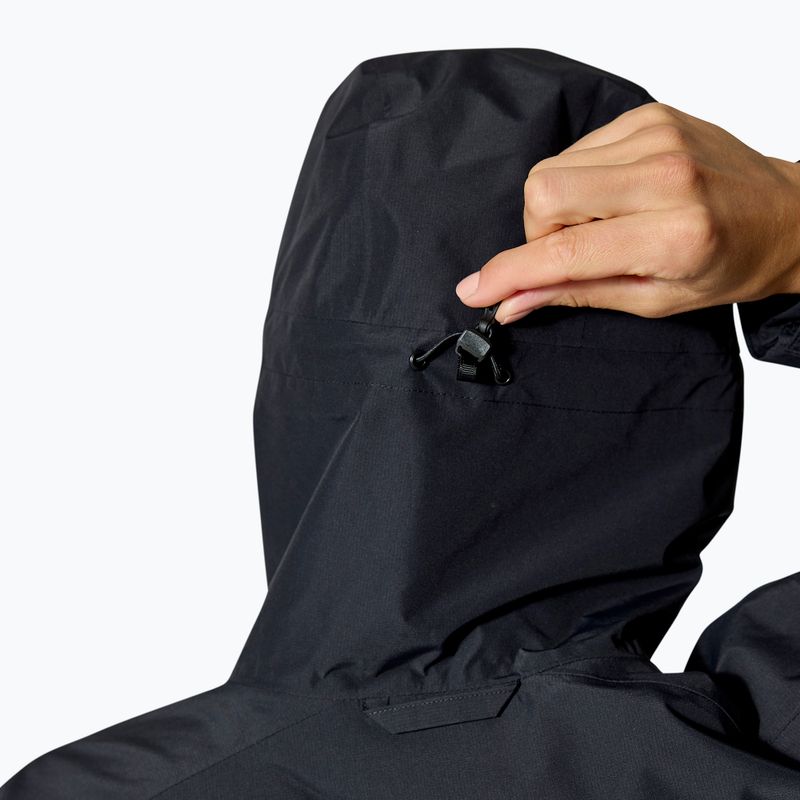 Жіноча дощова куртка Rab Downpour black 6