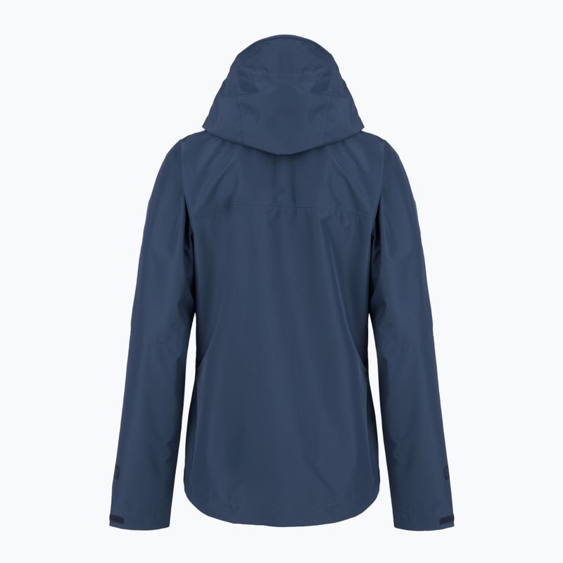 Куртка-дощовик жіноча Rab Downpour tempest blue 2