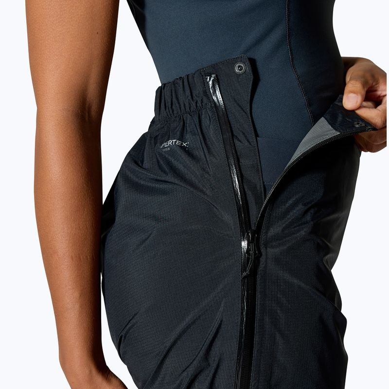 Штани трекінгові жіночі Rab Downpour Mountain black 5