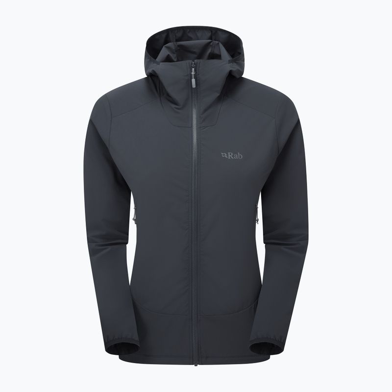 Жіноча куртка softshell Rab Borealis Hoody beluga 10