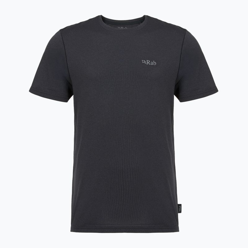 Футболка чоловіча Rab Ridge Tee ebony