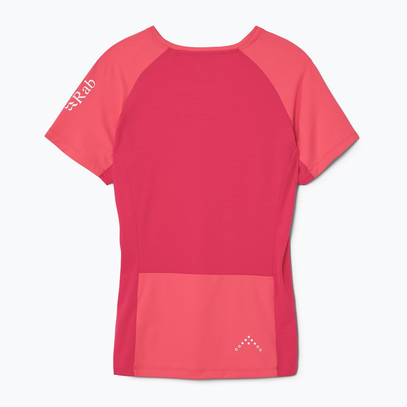 Футболка жіноча Rab Trail Tee hibiscus/watermelon 2