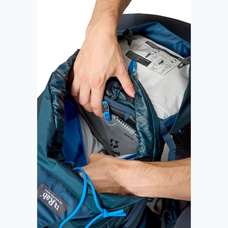 Рюкзак туристичний Rab Exion 38 л tempest blue 13