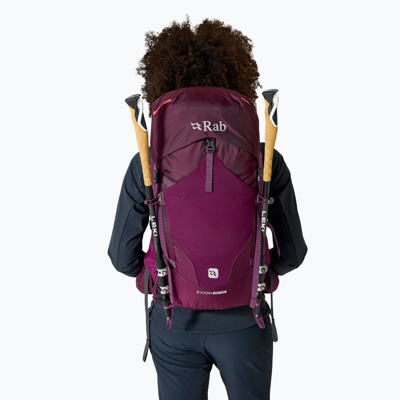 Рюкзак туристичний жіночий Rab Exion 35 л mulberry 13