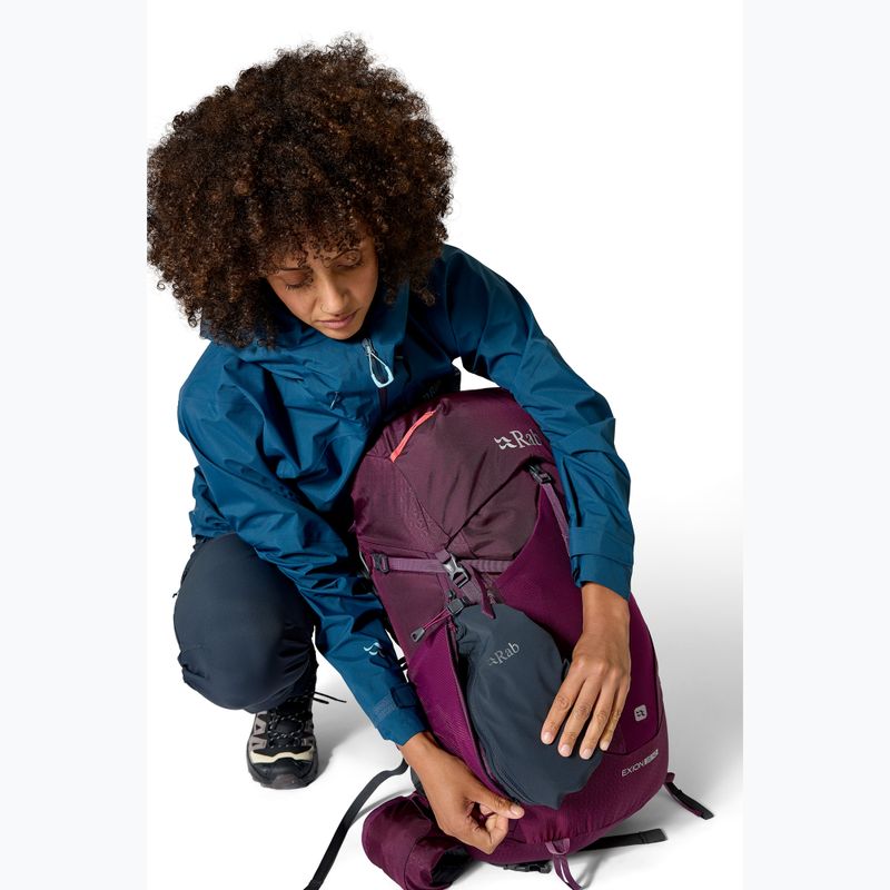 Рюкзак туристичний жіночий Rab Exion 35 л mulberry 16
