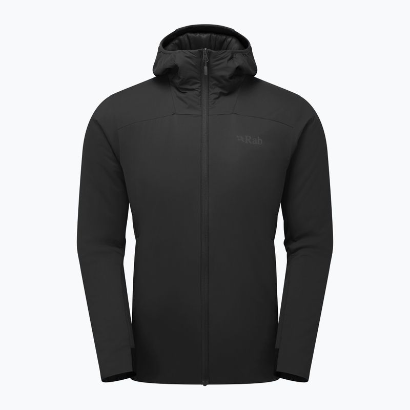 Куртка вітровка чоловіча Rab Xenair Alpine Flex black