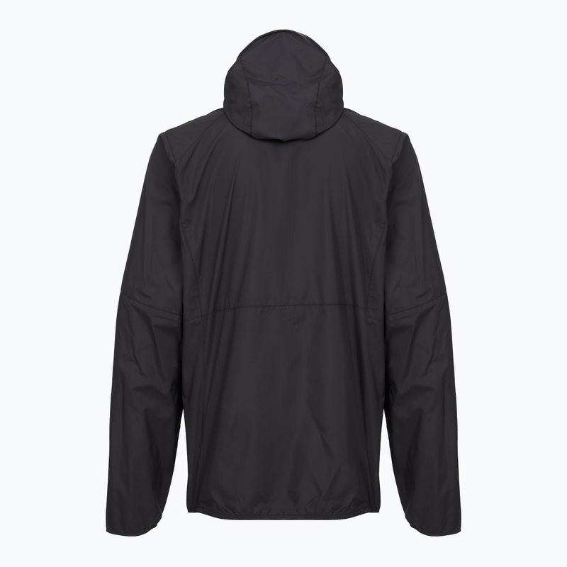 Куртка вітровка чоловіча Rab Windgather Hoody black 2