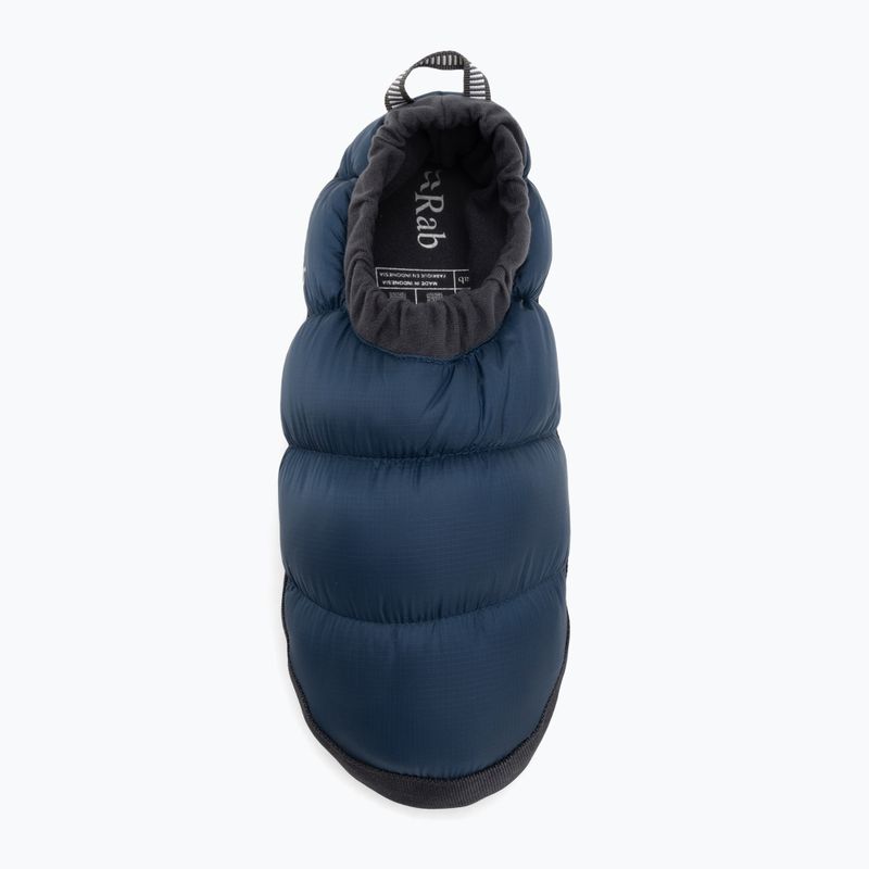 Тапочки Rab Down Hut Tempest Blue 5