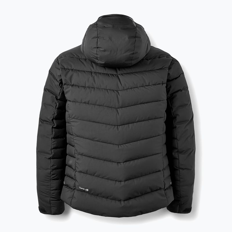 Чоловіча пухова куртка Rab Infinity Windstopper Hoody black 2