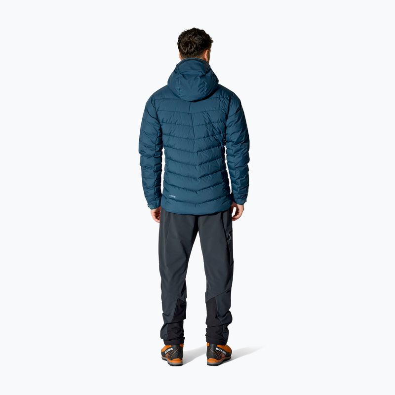 Пуховик чоловічий Rab Infinity Windstopper Hoody tempest blue 3