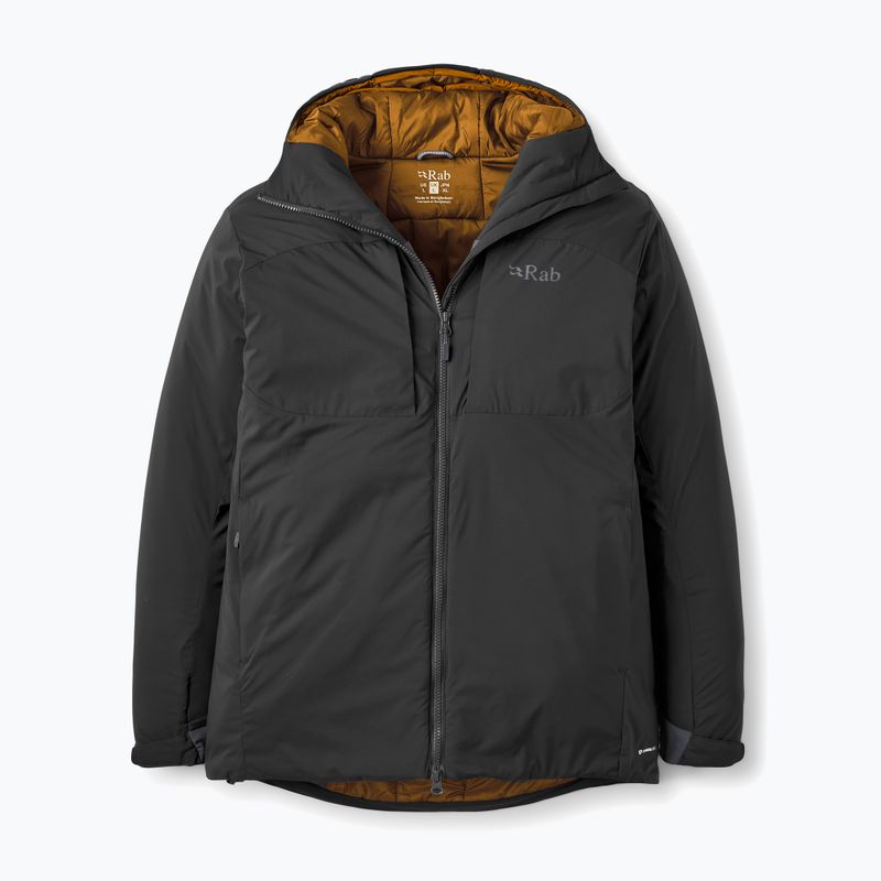 Куртка утеплена чоловіча Rab Xenair Alpine Jacket black