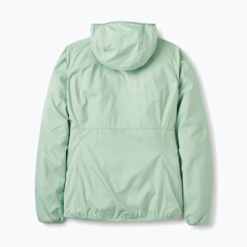 Жіноча вітровка Rab Windgather Hoody fig green 2