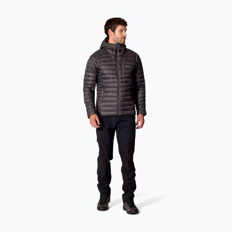 Пуховик чоловічий Rab Microlight Alpine Hoody graphene 2