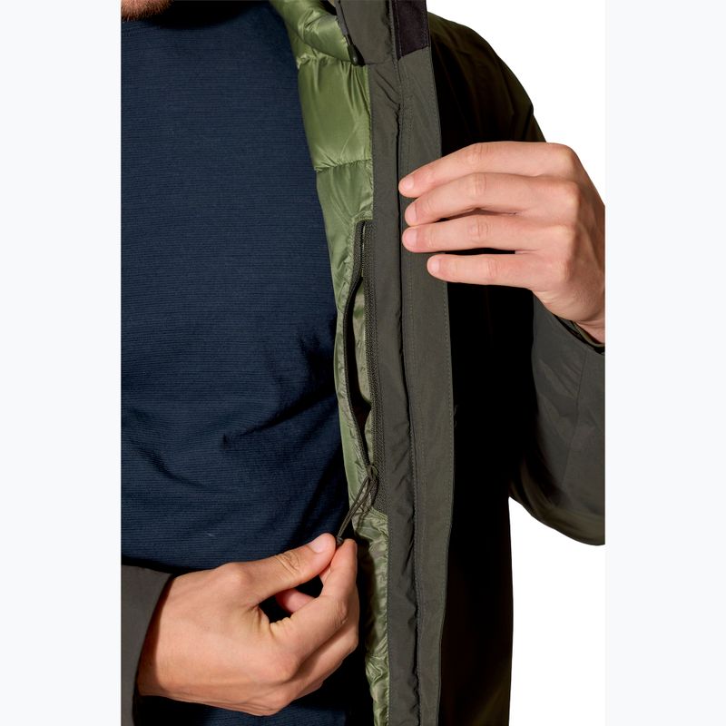 Пуховик чоловічий Rab Valiance dark army 8