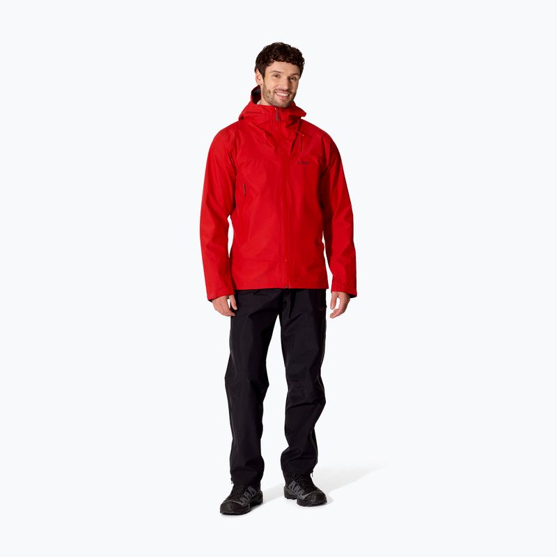 Куртка дощовик чоловіча Rab Namche GTX 2026 summit red 2