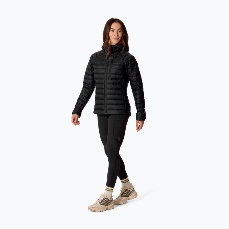 Пуховик жіночий Rab Microlight Alpine Hoody black 2
