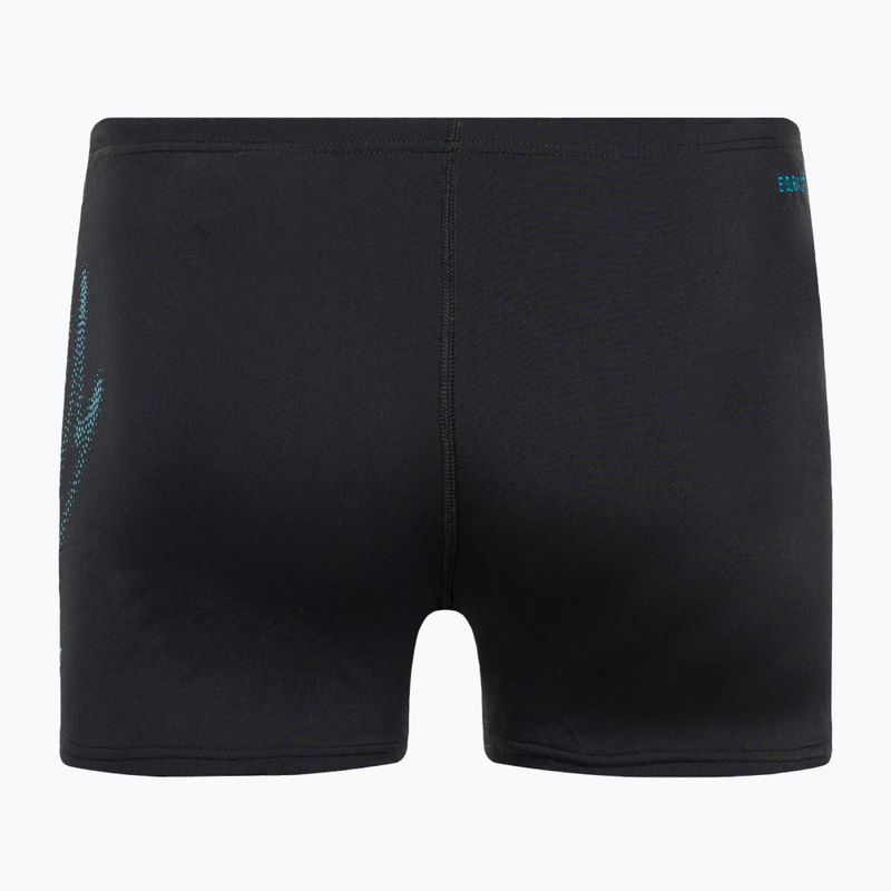 Плавки чоловічі Speedo Hyper Boom Placement Aquashort чорні 8-00301115144 2