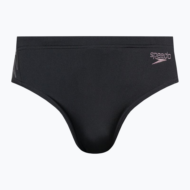 Плавки чоловічі Speedo Hyper Boom Splice Brief чорно-сірі 8-00301715146