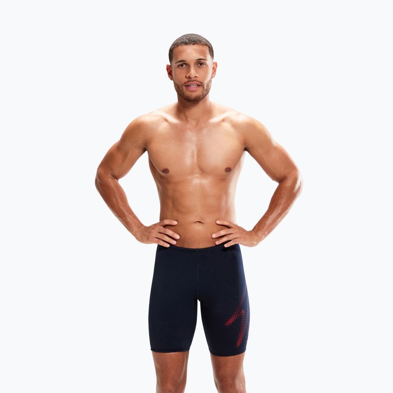 Плавки-джаммери чоловічі Speedo Hyper Boom Placement Jammer сині 8-00302115194 4