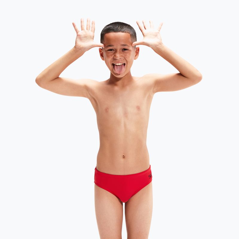 Плавки дитячі Speedo Logo Brief червоні 8-00314914374 4