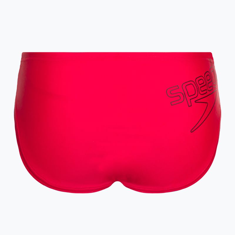Плавки дитячі Speedo Logo Brief червоні 8-00314914374 2