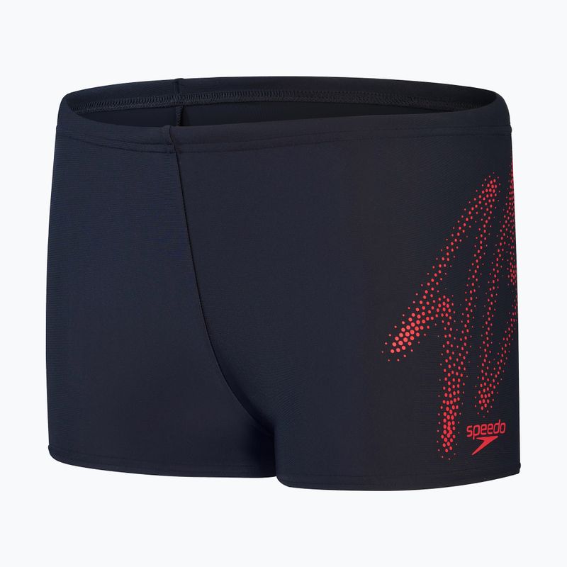 Плавки дитячі Speedo Hyper Boom Logo Placement Aquashort сині 8-00315415190 4