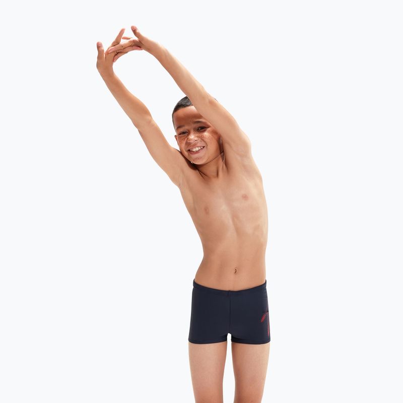 Плавки дитячі Speedo Hyper Boom Logo Placement Aquashort сині 8-00315415190 5