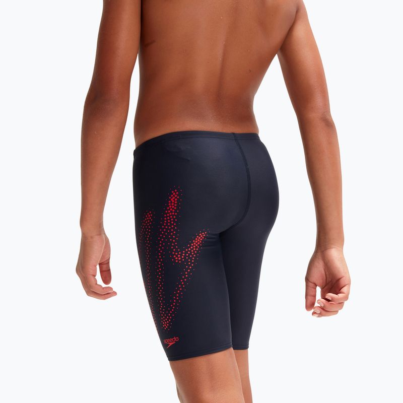 Плавки-джаммери дитячі Speedo Hyper Boom Logo Placement Jammer сині 8-00315515183 7
