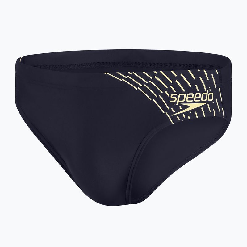 Плавки чоловічі Speedo Medley Logo 7 cm Brief сині 8-0973906873 4