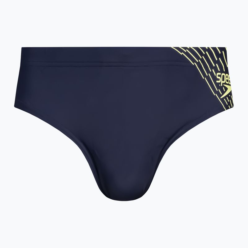 Плавки чоловічі Speedo Medley Logo 7 cm Brief сині 8-0973906873