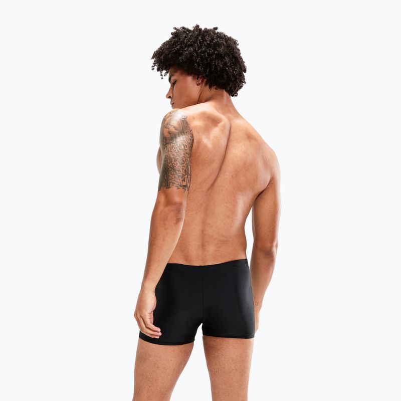 Плавки чоловічі Speedo Medley Logo Aquashort чорно-блакитні 8-1135406870 7
